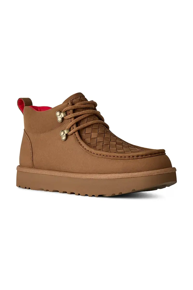 scarpe in camoscio x Ambush Woven Boot uomo colore marrone 1178992.CHE miniatura 2