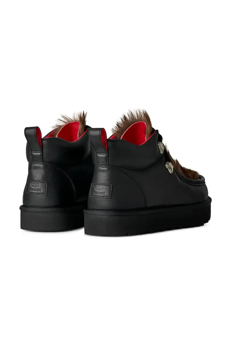 scarpe in nubuck x Ambush Fur Boot uomo colore nero 1179010.BLK miniatura 3