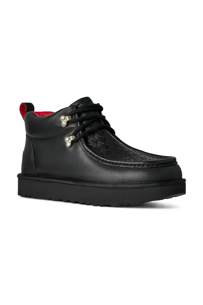 scarpe in nubuck x Ambush Woven Boot uomo colore nero 1176811.BLK miniatura 2