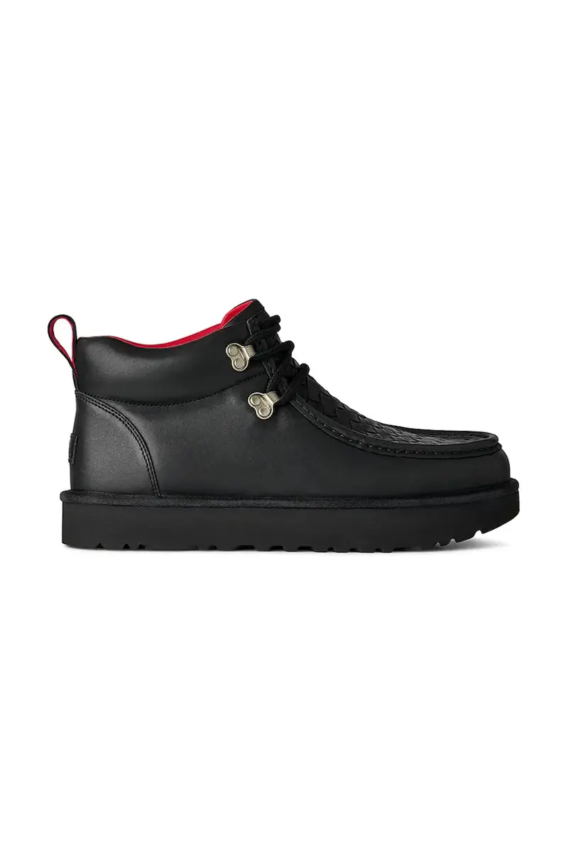 scarpe in nubuck x Ambush Woven Boot uomo colore nero 1176811.BLK
