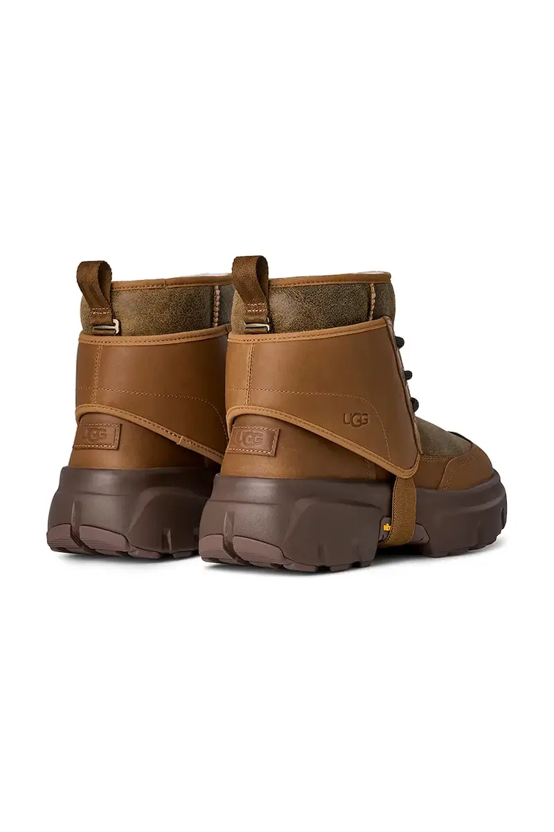 scarpe in pelle Jld Boot uomo colore marrone 1171351.CHE miniatura 3