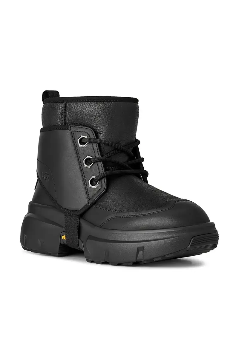 scarpe in pelle Jld Boot uomo colore nero 1171351.BLK miniatura 2