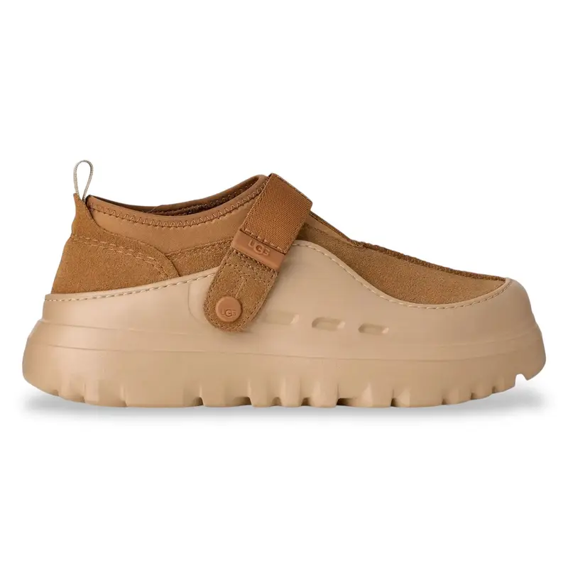 Ugg Sneakers marrone con dettagli tecnici