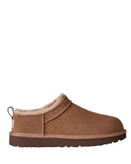 Stivaletti Donna con Interno in Shearling Marrone