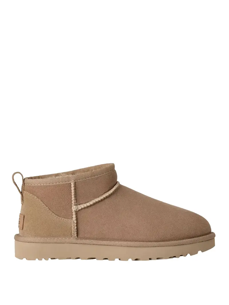 stivaletto ugg classic ultra mini da donna - avorio