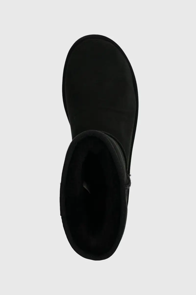 stivali da neve in camoscio Classic Short 5800 Nero miniatura 4