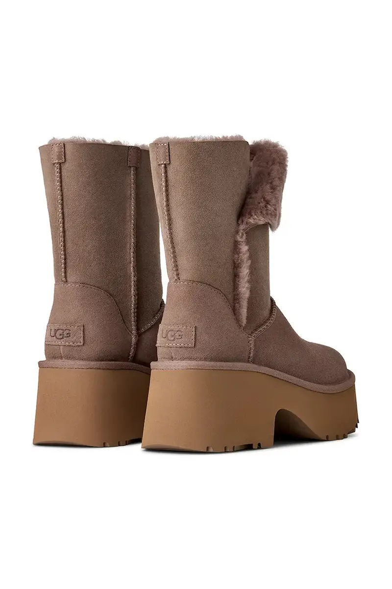 stivali da neve in camoscio Esmee Boot colore beige 1171533.CRBO miniatura 3
