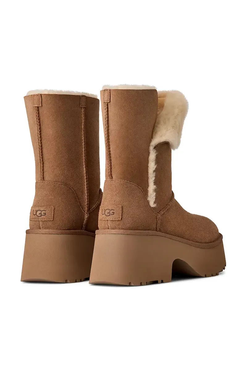 stivali da neve in camoscio Esmee Boot colore marrone 1171533.CHE miniatura 3