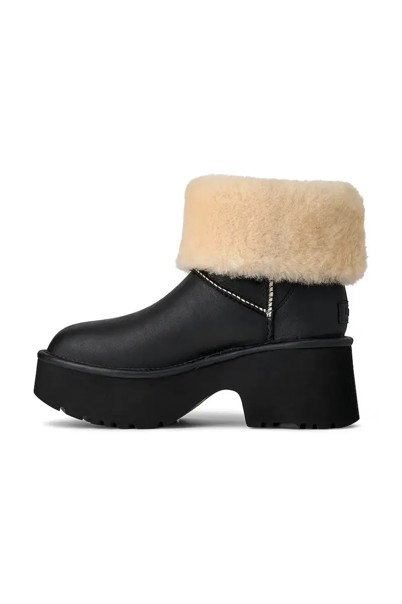 stivali da neve in pelle Esmee Leather Boot colore nero 1172590.BLK miniatura 4
