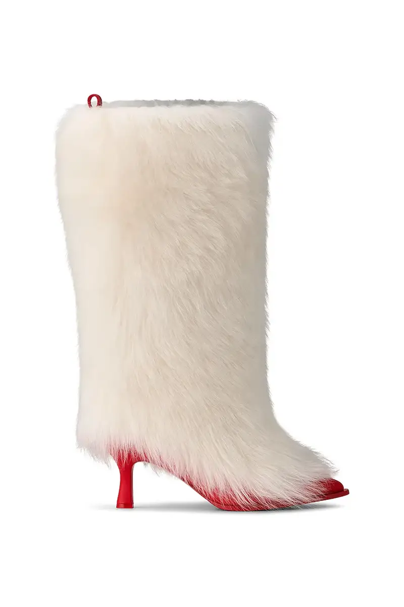 stivali x Ambush Fur Heel donna colore bianco 1176810.WHRD