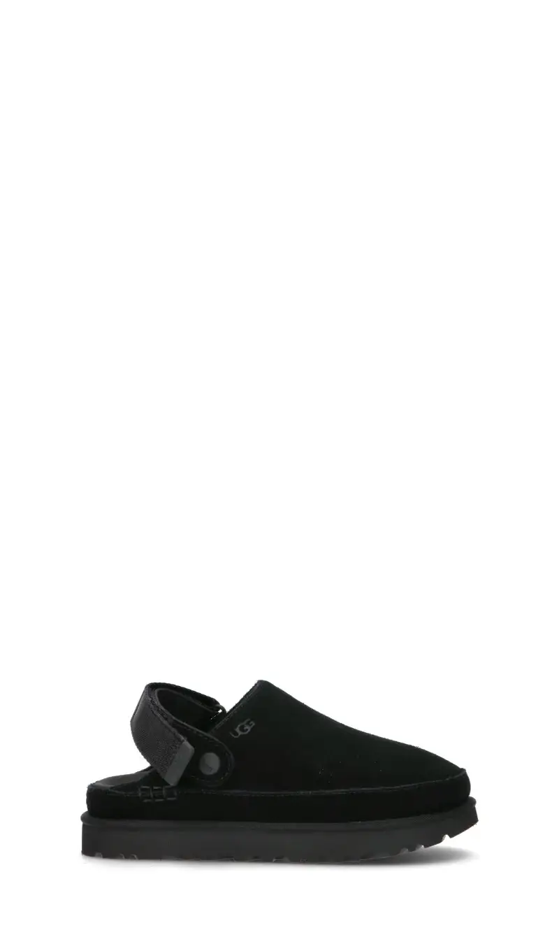W GOLDENSTAR CLOG Sabot donna nero in suede Vario
