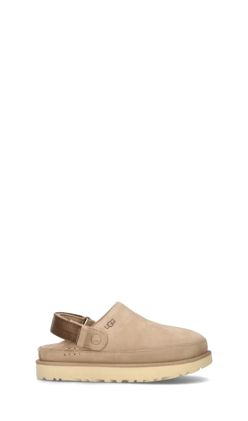 W GOLDENSTAR CLOG Sabot donna sabbia in suede Vario