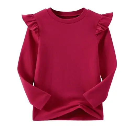 Ugitopi T-shirt Ragazza Bordeaux 3497813