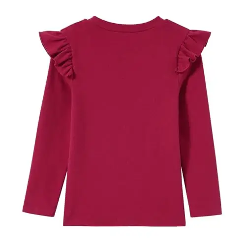 Ugitopi T-shirt Ragazza Bordeaux 3497813 miniatura 2