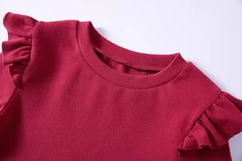 Ugitopi T-shirt Ragazza Bordeaux 3497813 miniatura 3