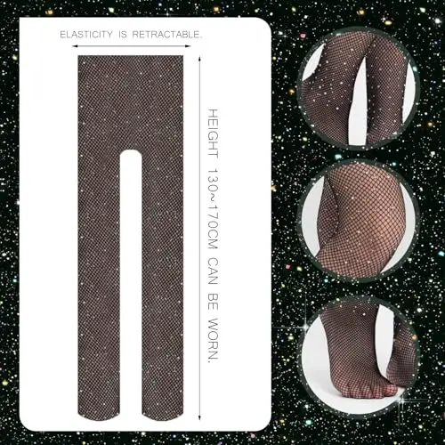 UILYNIU Leggings Nero 3319847 miniatura 2