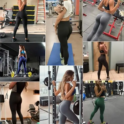 Ulknyss Leggings Donna Nero 2759558 miniatura 2