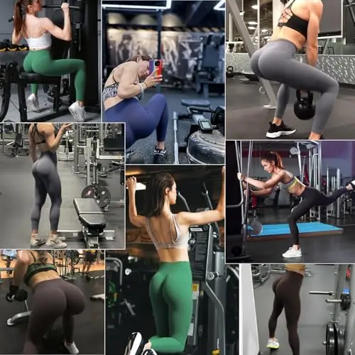 Ulknyss Leggings Donna Nero 2759558 miniatura 3