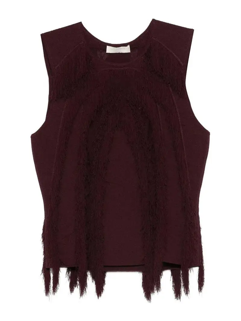 Ulla Johnson Top Rosso 4187534