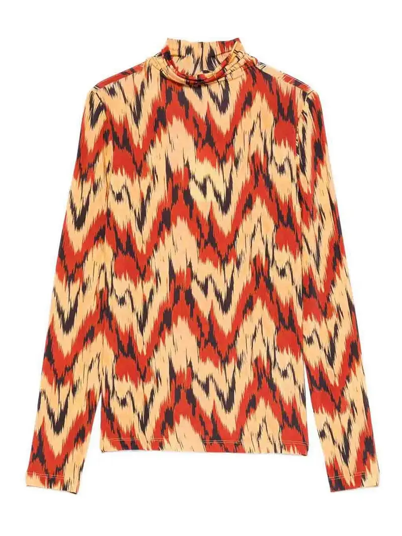 Dolcevita Aurelia a maniche lunghe Arancione