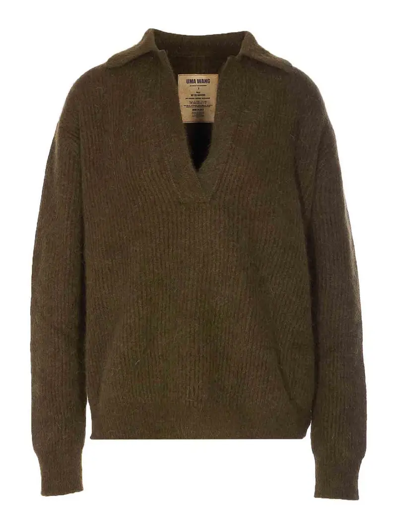 Uma Wang Polo Verde 3875116