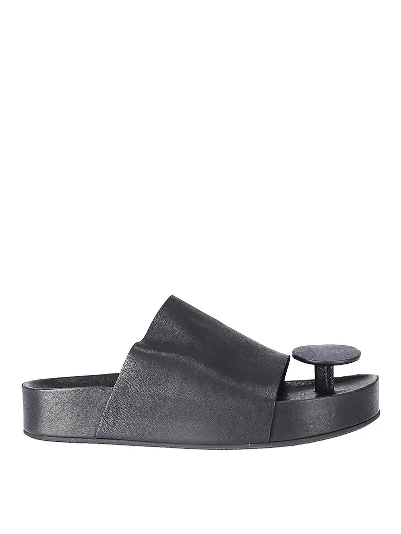 Scivolo rotondo da donna S Nero