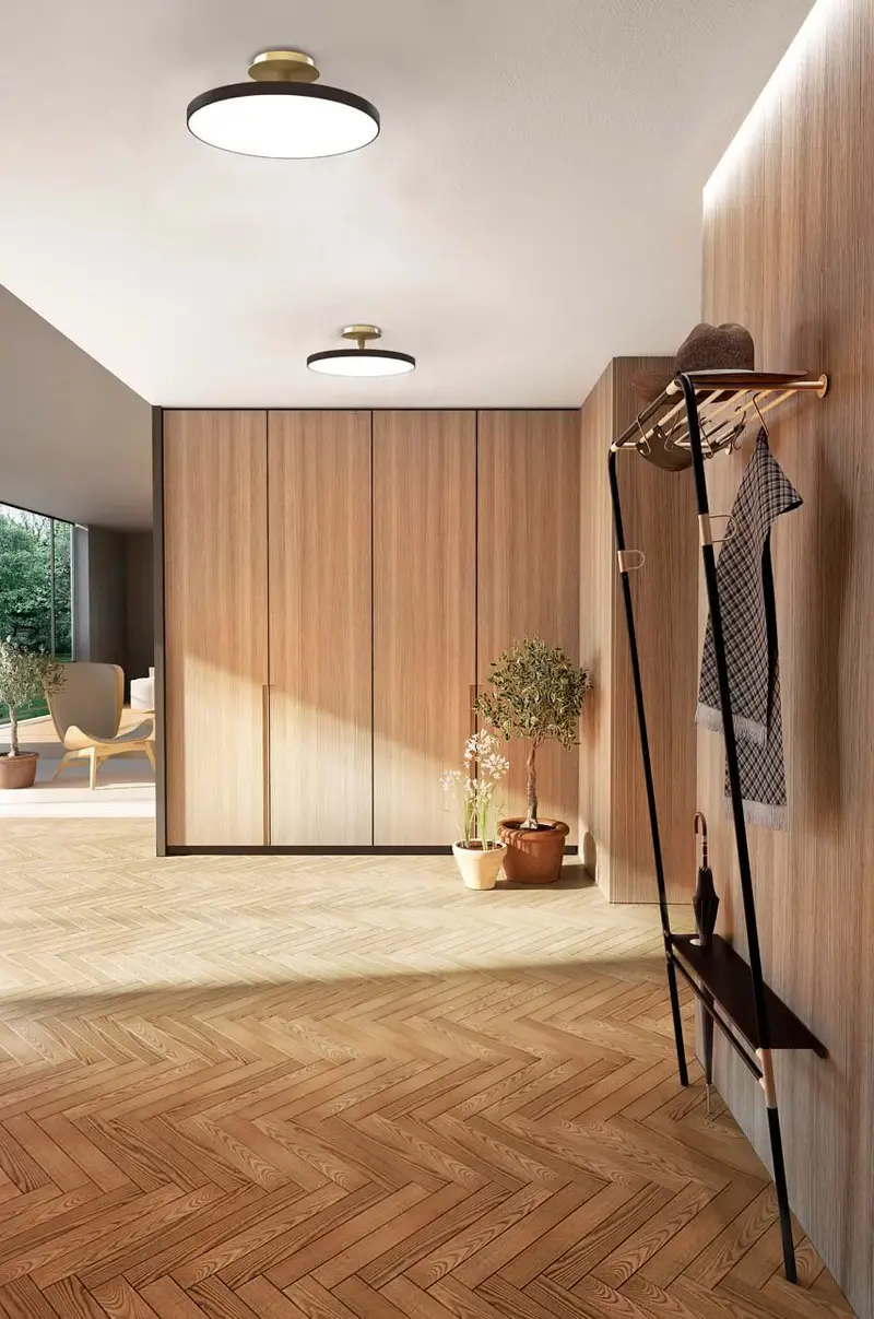 appendiabiti da parete Lean on me Nero miniatura 4