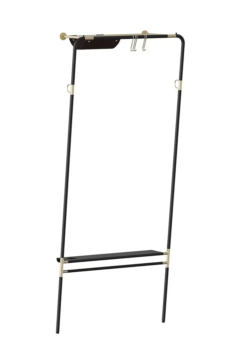 appendiabiti da parete Lean on me Nero