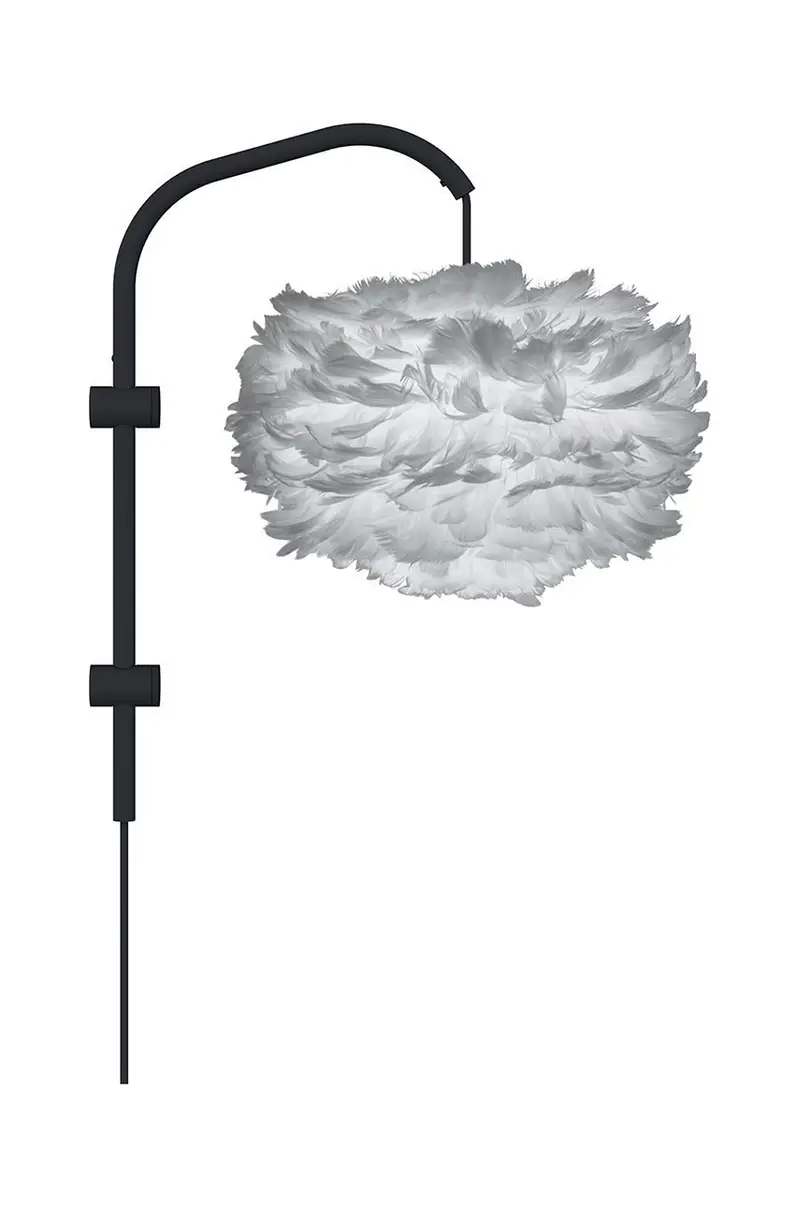 base per lampada da parete Willow Mini Wall Hanger Nero miniatura 3