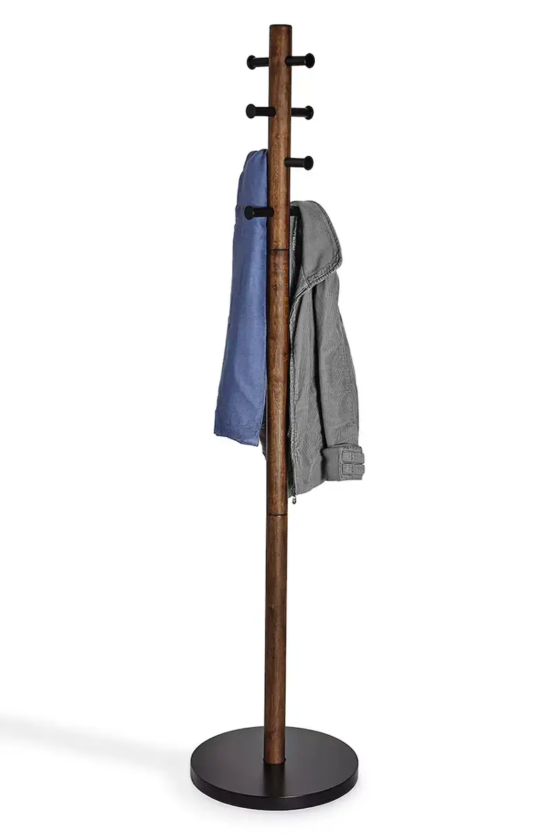 appendiabiti da terra Marrone miniatura 2