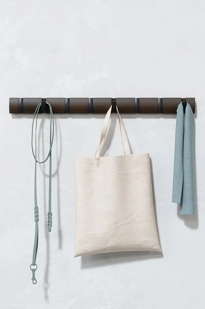 appendiabito da parete Marrone miniatura 4