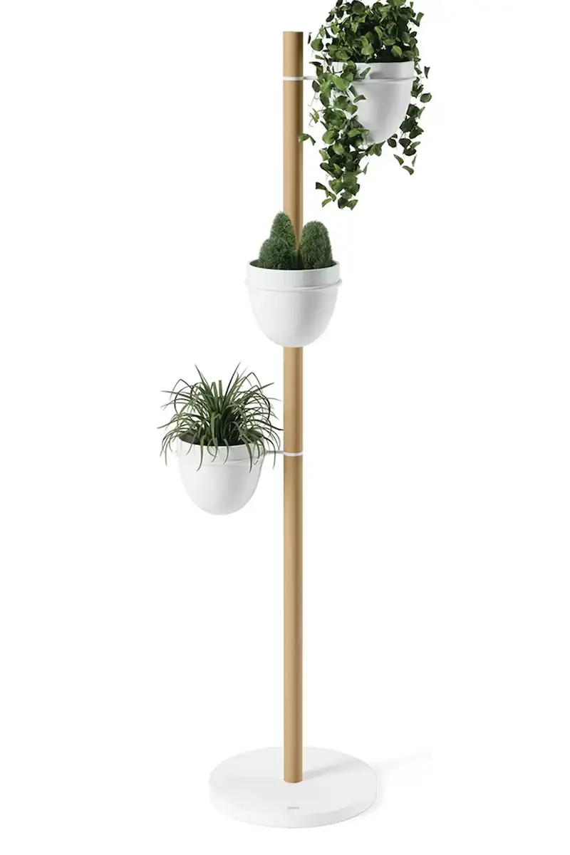 fioriera Floristand 140 cm colore bianco miniatura 2