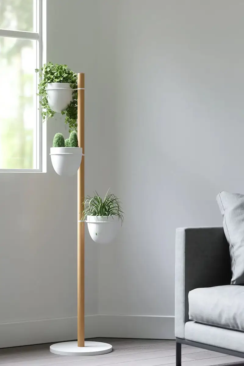 fioriera Floristand 140 cm colore bianco miniatura 5