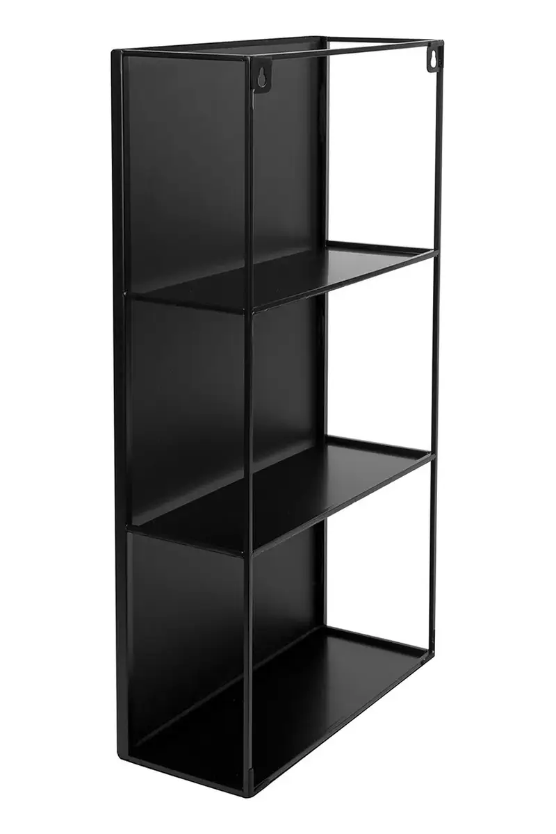 mensola da bagno con specchio Cubiko colore nero miniatura 5