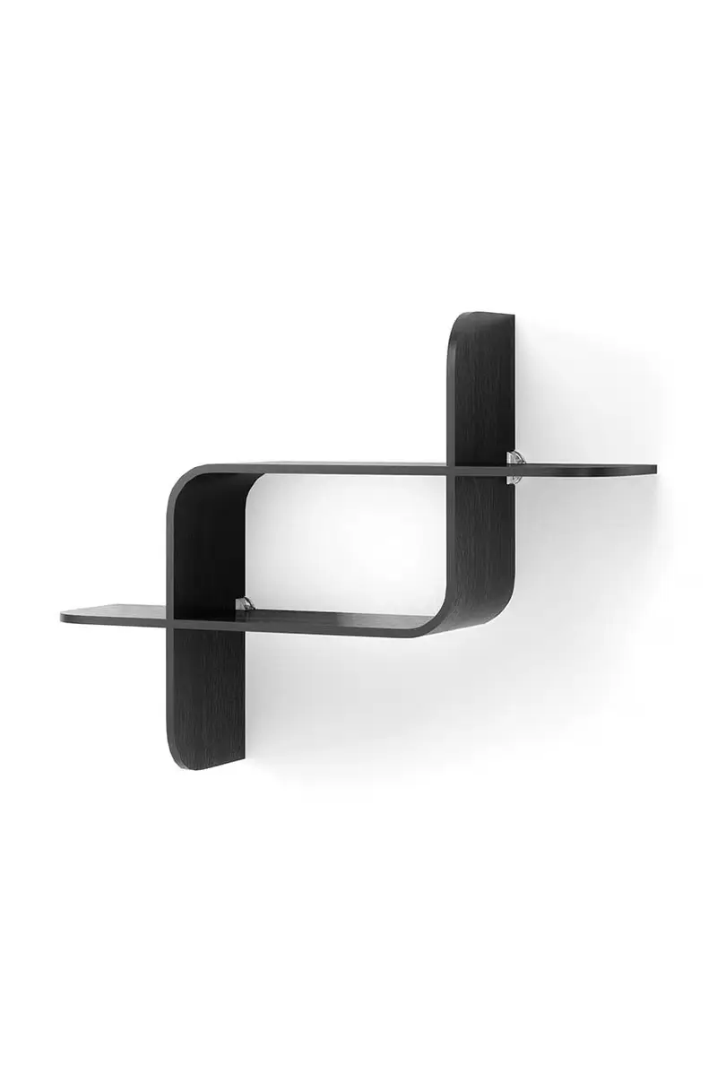 mensola Montage Wall Shelf Nero miniatura 2