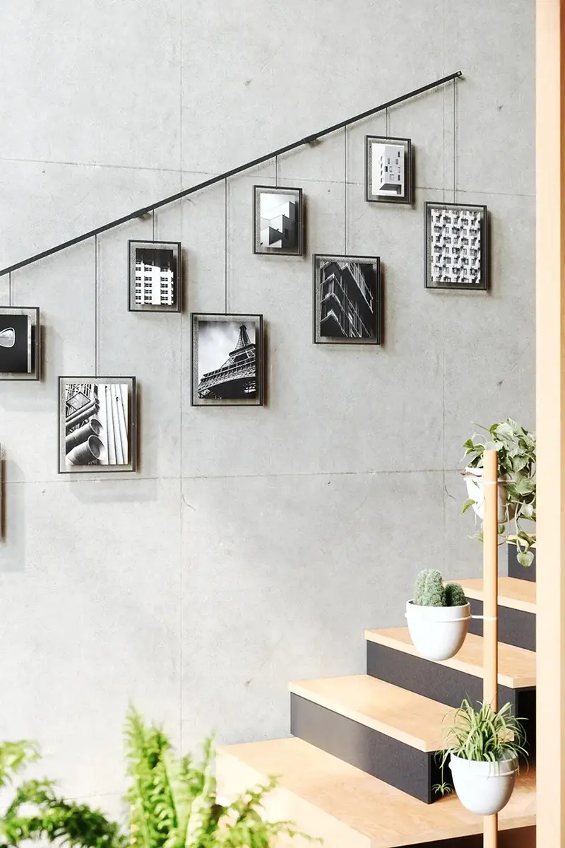 multifoto da parete cornice con asse Multicolore miniatura 4