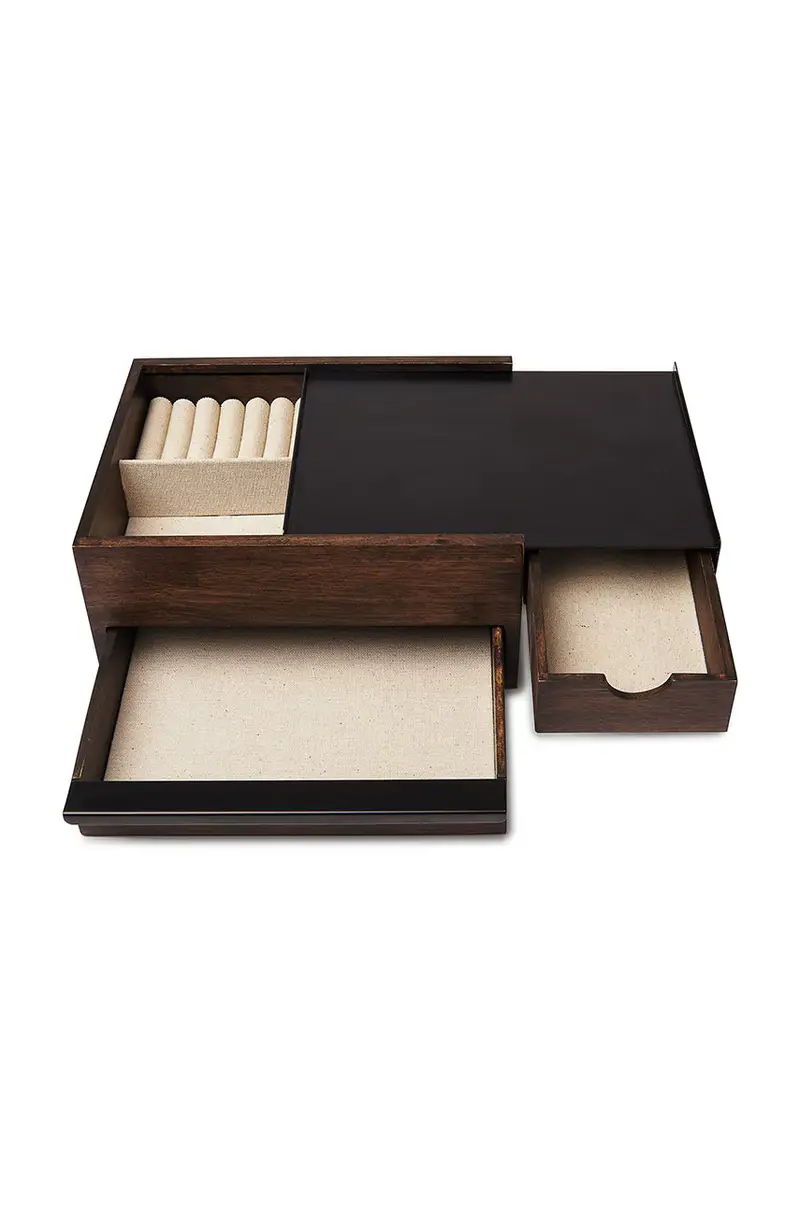 organizer gioielli Nero miniatura 4