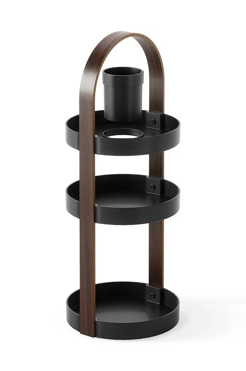 organizer per cosmetici Nero miniatura 2