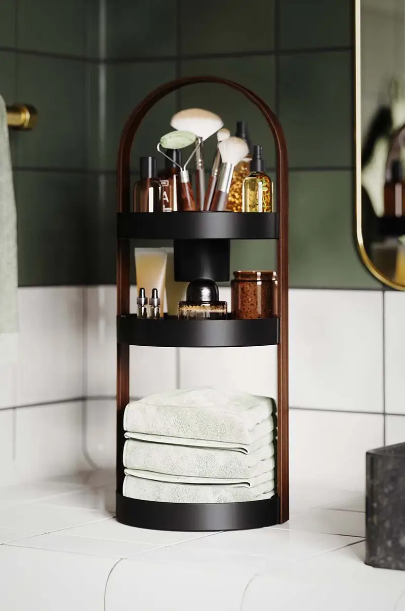 organizer per cosmetici Nero miniatura 4