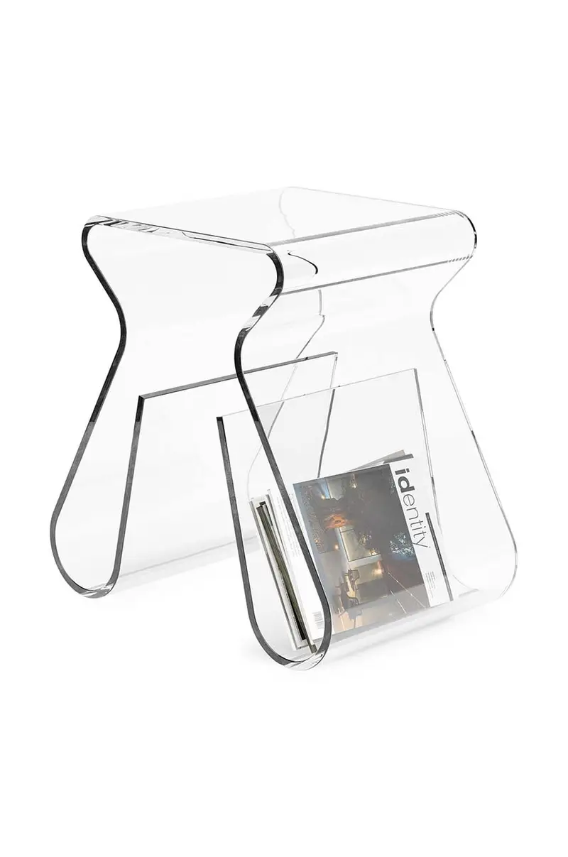 porta giornali Magino Stool Transparente