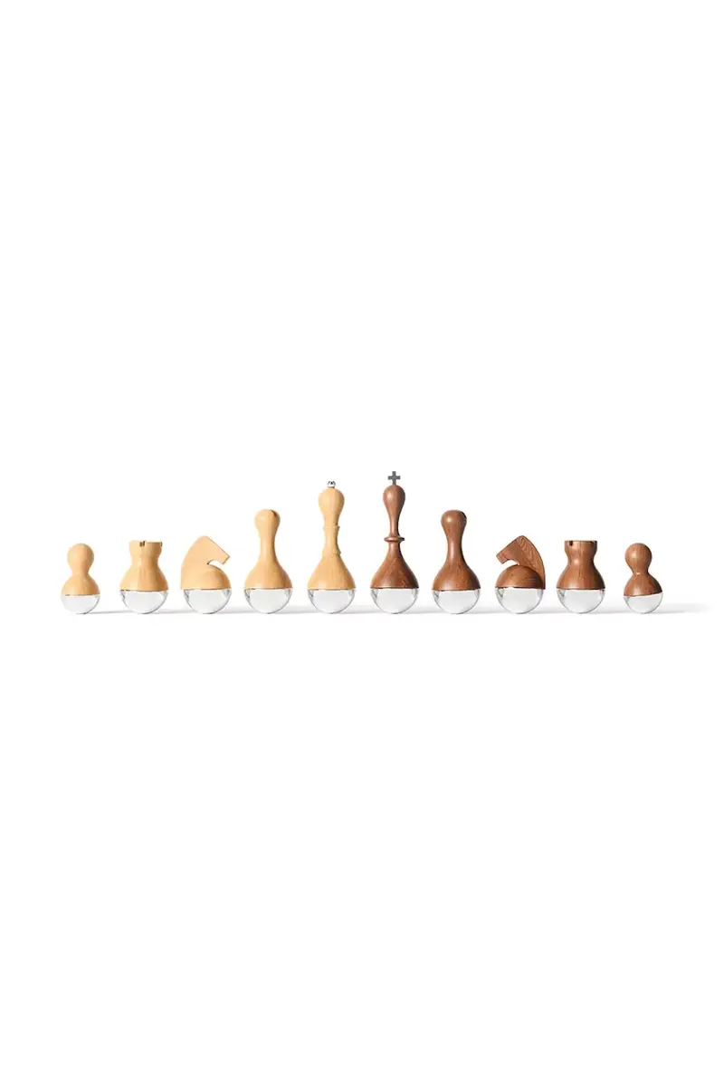 scacchi Wobble Chess Set Multicolore miniatura 3