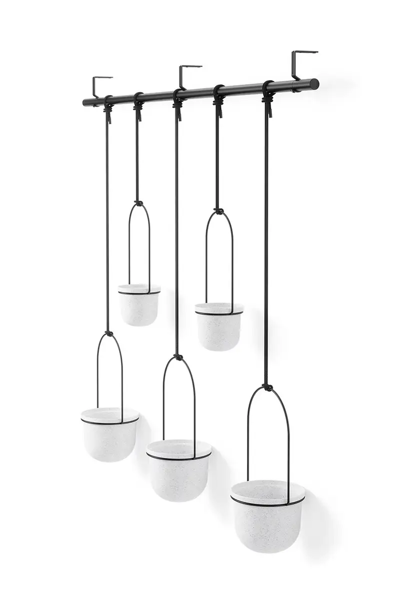 set vasi da fiori da parete (5-pack) Bianco