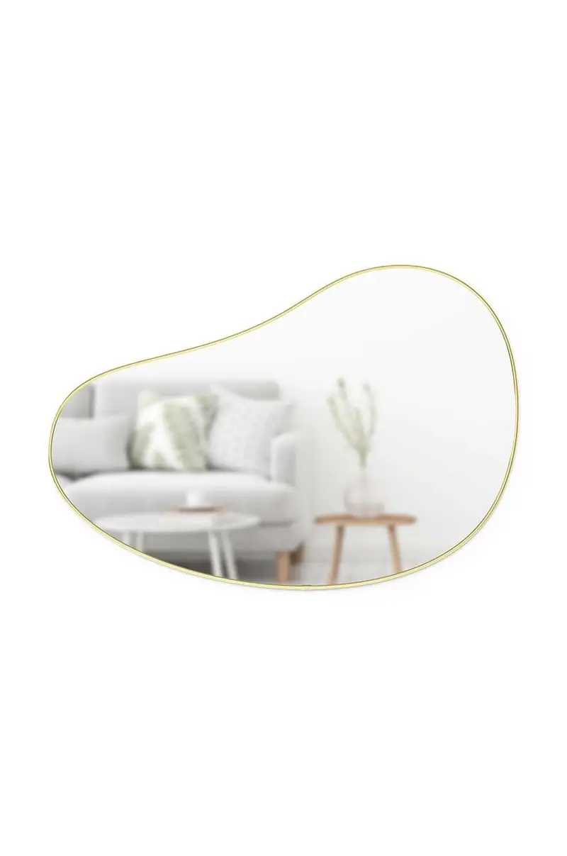 specchio da parete Hubba Pebble Marrone