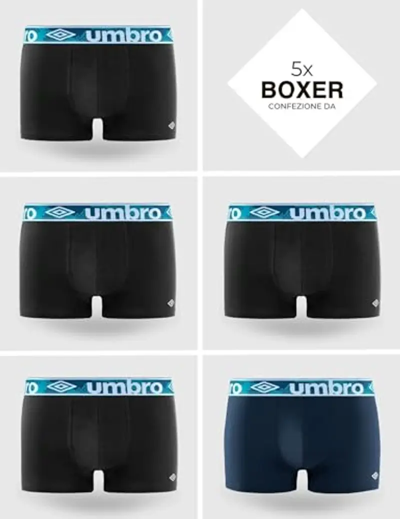 Umbro Boxer Uomo 1602230 miniatura 3