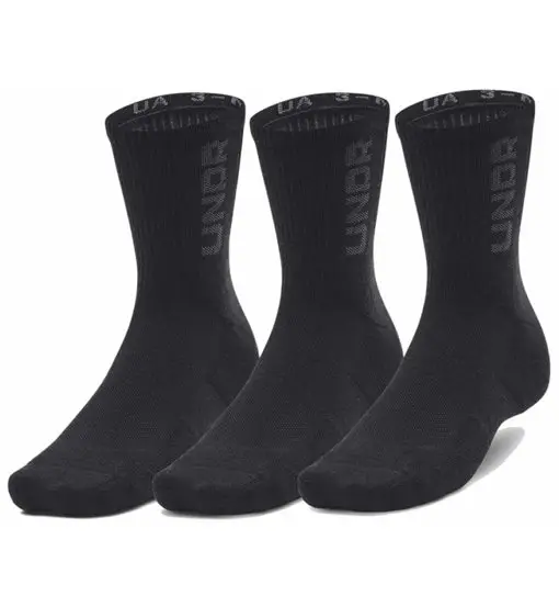 3 Maker 3Pk Mid Crew - calzini lunghi Black
