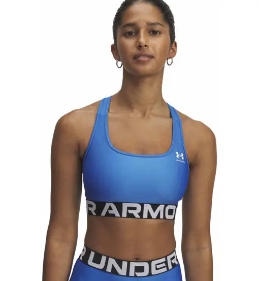 Authentics Branded W - reggiseno sportivo medio sostegno - donna Blue