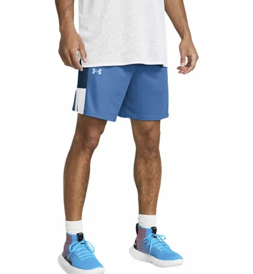 Baseline - pantaloni corti basket - uomo Blue