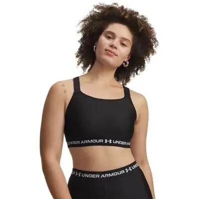 Brassiere con schienale incrociato donna Under Armour HeatGear® Noir