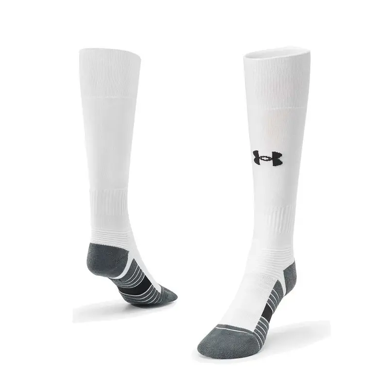 Calze per bambini Under Armour Magnetico Over-The-Calf Blanc