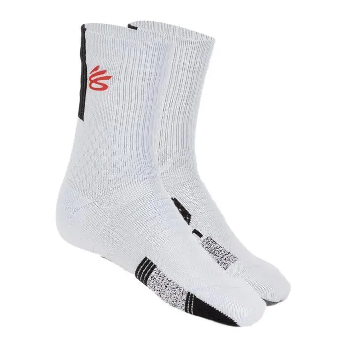 Calzini da basket da uomo Under Armour Curry AD Playmaker 1P Mid | Under Armour Grigio chiaro